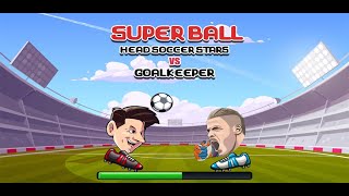 BeBallGames - Super Ball Head Soccer Stars vs Goalkeeper | Android Mobile Game screenshot 1