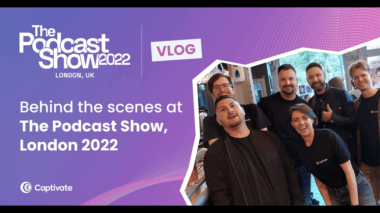 The Podcast Show 2022 Vlog Behind the scenes! YouTube