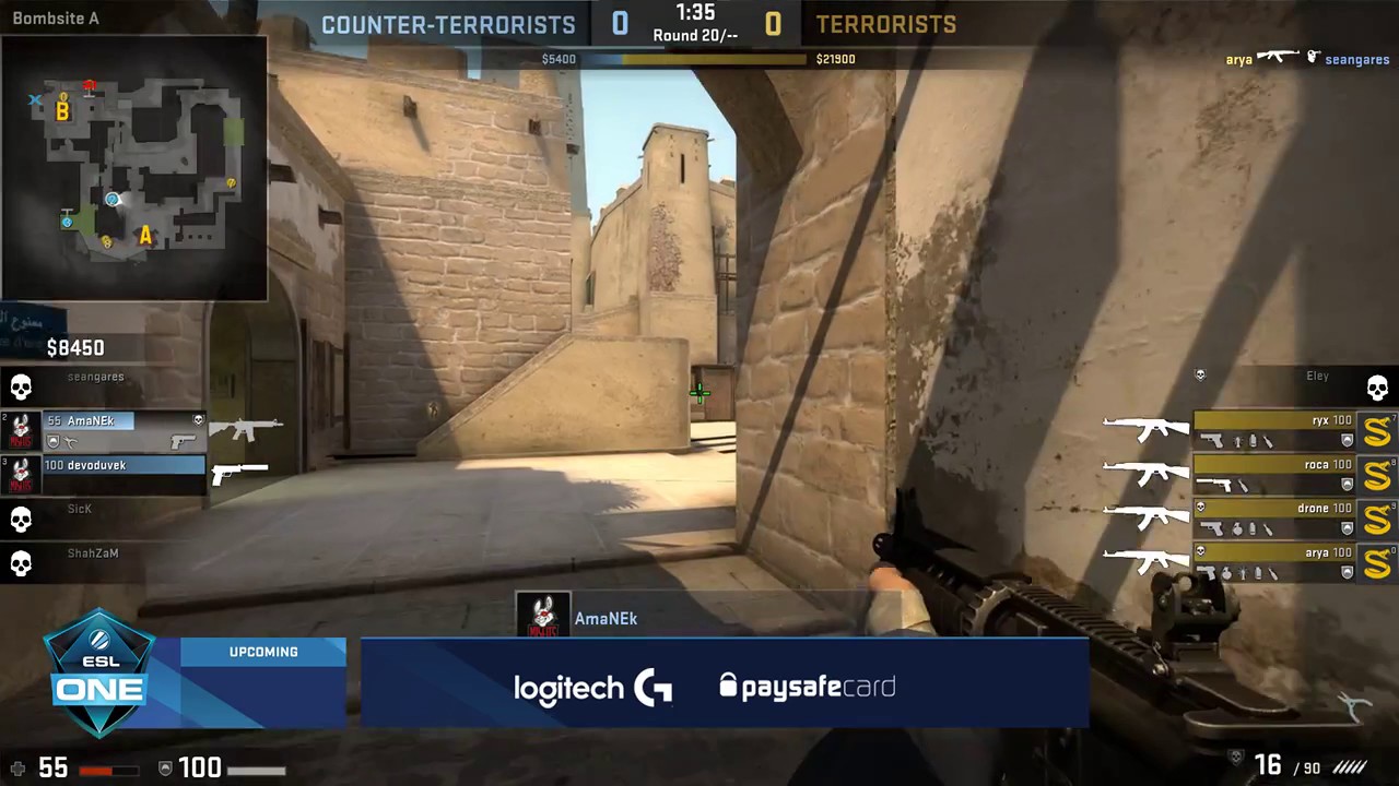 ESL_CSGO - Awesome Camera Sync - Twitch Highlights [20/5/2017]