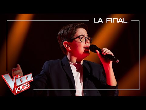 Rubén Franco canta &#39;Qué no daría yo&#39; | Final | La Voz Kids Antena 3 2023