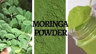 Moringa Powder | Drumstick Leaves Powder | घर पर आसानी से बनाए सहजन के पत्ते का पाउडर |