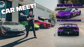BTS OF SHEEPEYRACE MEET AND GREET!//NEW BUILD SERIES FT:458DESTROYER'S 1,600HP PERFORMANTE??