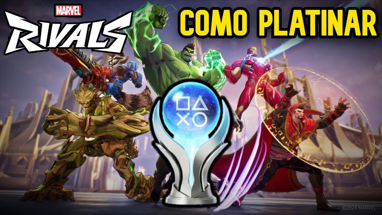 Platinum Rivals Guia de Platina - Marvel Rivals | TODOS OS TROFÉUS E DICAS! - YouTube