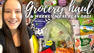  HUGE $300 WEEKLY AUSTRALIAN GROCERY HAUL AND MEAL PLAN | NEW DINNER IDEAS 2021 