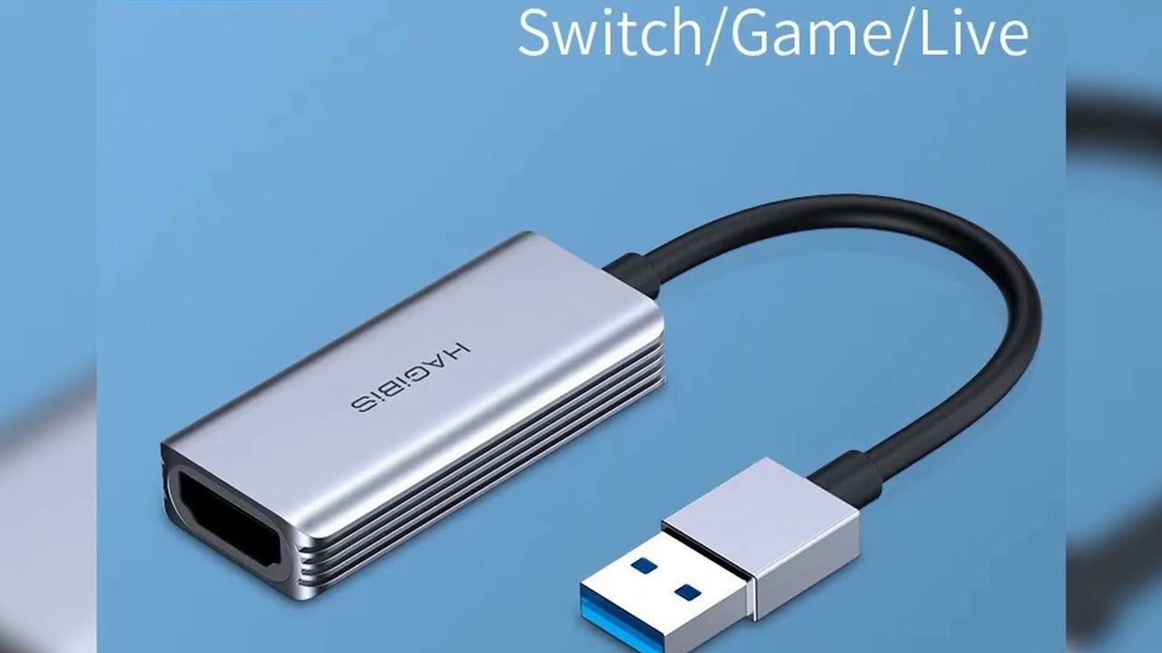 Latest Products You Must Know! Hagibis Video Capture Card USB 3.0 4K HDMI-compatible Video Game Gr