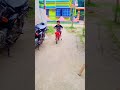 Little bro 1st cycling 
