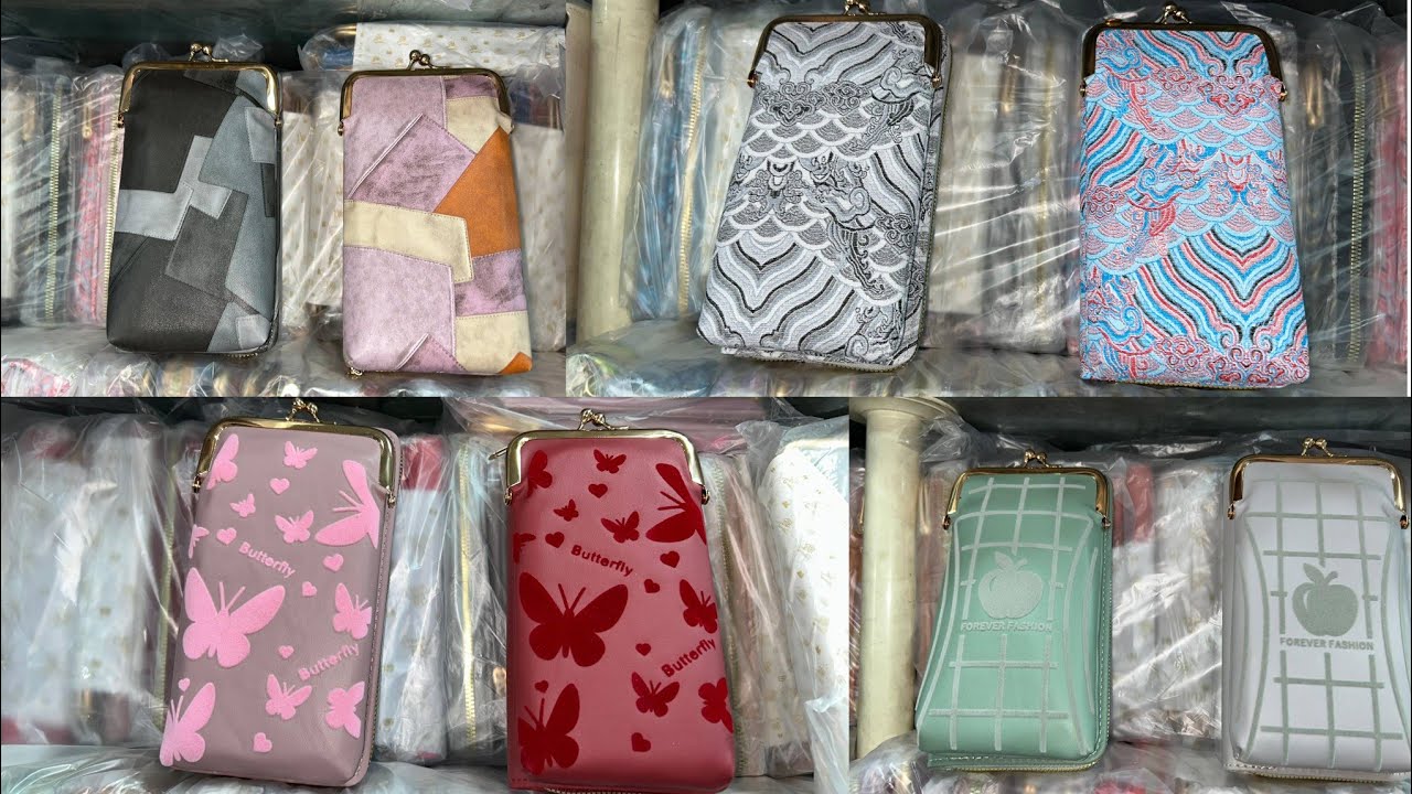 Delhi Sadar Bazar Wholesale Market Of Mobile Sling Bags