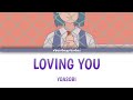 YOASOBI  - Loving You (Sukida English Version) Lyrics Video