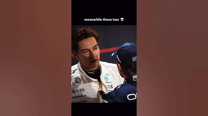 The Beef 🥩 Max Verstappen X George Russell | Formula 1 #shorts