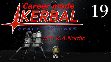 Kerbal Space Program 1.0 Career: Space Plane to Laythe. Launch and Reentry test