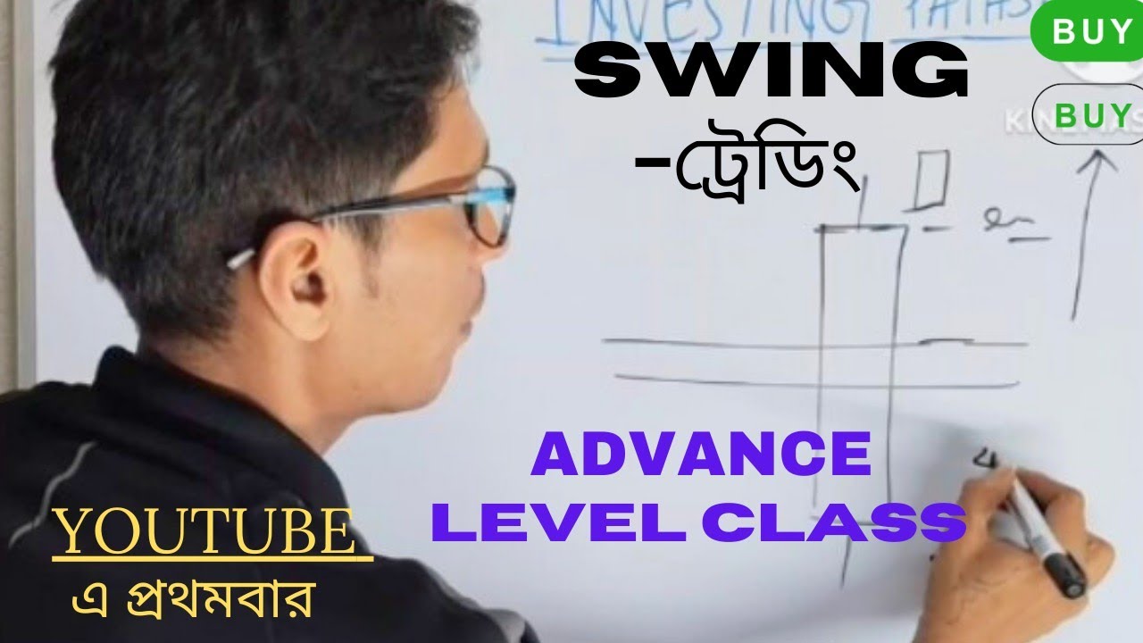 #12 swing- ট্রেডিং advanced level class | chart pattern analysis ...