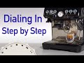 Dialing In Breville Barista Express | Dose, grind, yield, time