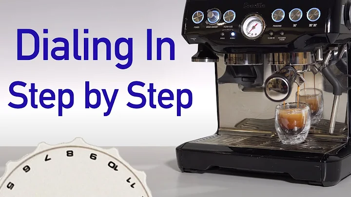 Dialing In Breville Barista Express | Dose, grind, yield, time