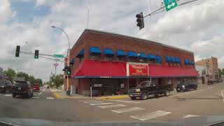 Driving through Cold Spring, Minnesota