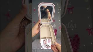 Meesho finds Trending Cute LED Makeup Organizer Box🌸🎀 # #trending #viral #meesho #makeup