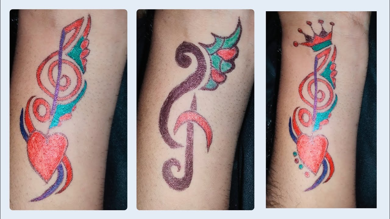 Amazing DIY tattoo art video // How to make amazing tattoo art - YouTube
