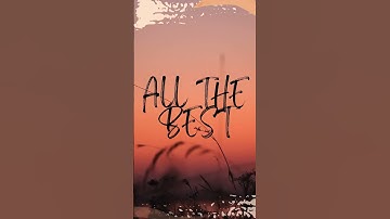 All The Best My dear friends taking #neet &  #inicet exam on 7th May  #motivation #bestwishes