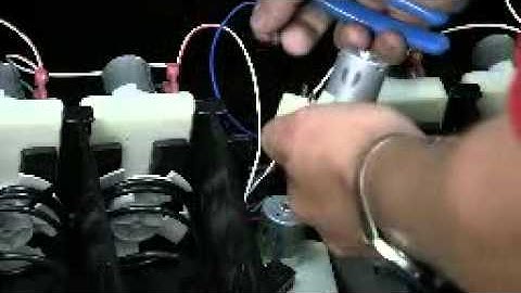 How to replace a single motor in plastic tray - Vendnet