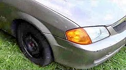 1999 Mazda Protege Brown for Parts or Repair 