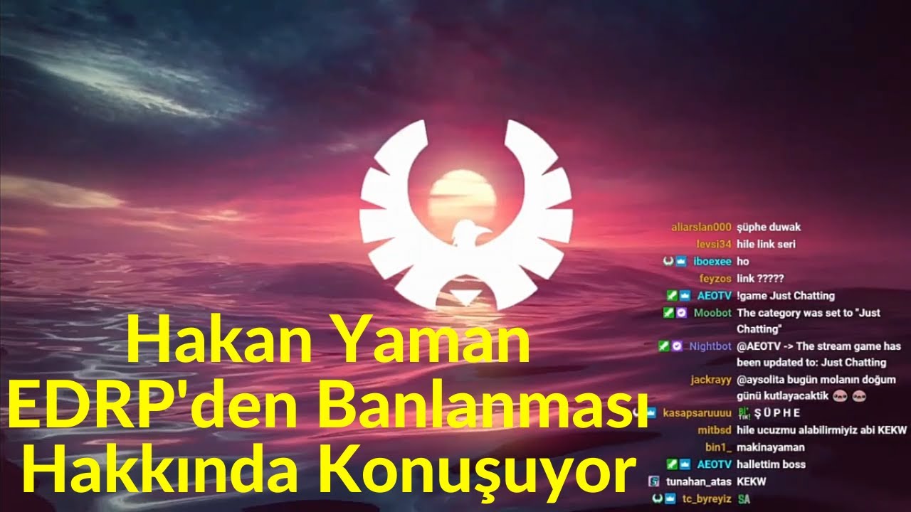 Hakan Yaman EDRP'den Banlanması Hakkında Konuşuyor