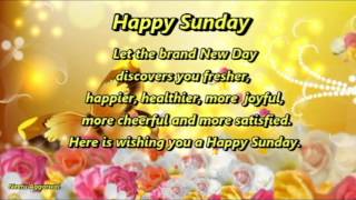 Ucapan Selamat Hari Minggu, Salam, E-Card, Wallpaper, Video Whatsapp