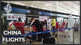 Foreign airlines to resume flights to China