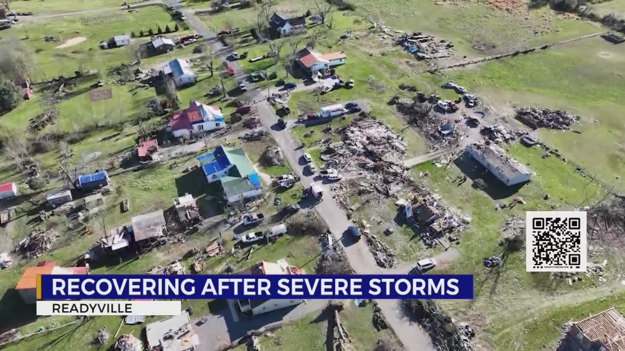 Officials continue cleanup efforts after tornadoes in Tennessee - YouTube