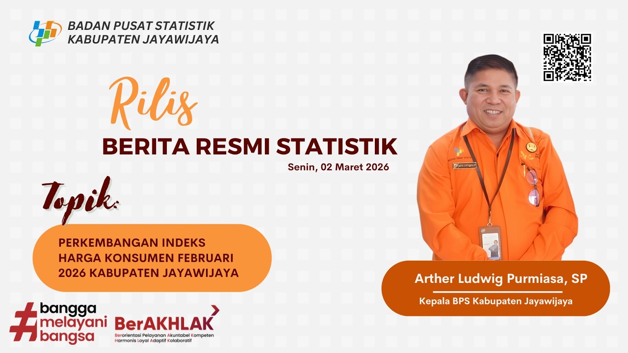 RILIS BERITA RESMI STATISTIK : INDEKS HARGA KONSUMEN KABUPATEN JAYAWIJAYA FEBRUARI 2026