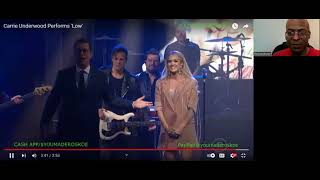 Carrie Underwood - Low (Stephen Colbert Show/Live) Reaction #carrieunderwood #music