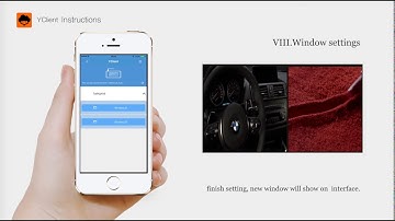 XMOZU YClient Instructions 08:  Window settings