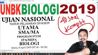 pembahasan UNBK BIOLOGI SMA 2019 40 soal Komplit screenshot 4