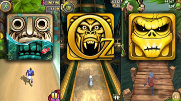 Temple Run 2 Pirate Cove Vs Temple Run Oz Vs Zombie Run HD - Endless Run Gameplay