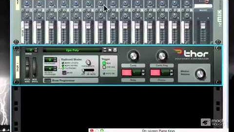 Reason 6 209: Thor: Master Of All Synths - 1 Introduction of Thor