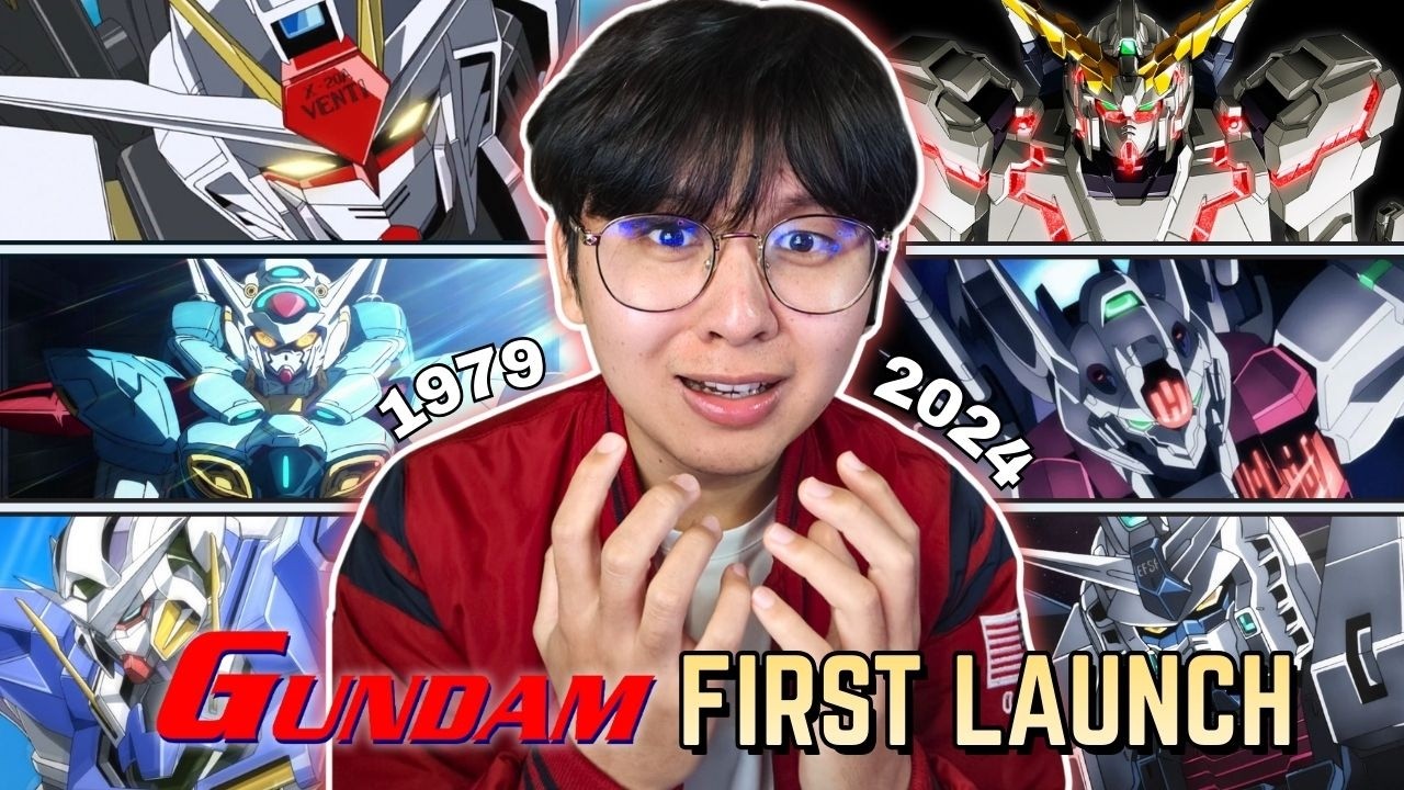NEW GUNDAM FAN Reacts to Every Main Gundam’s First Launch (1979-2024)
