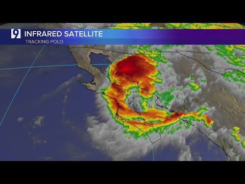 Hurricane Polo makes landfall in Mexico as heavy rains bring floods to US Southwest