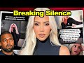 Kim Kardashian BREAKS SILENCE Against Kanye West