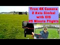 MJX MG-1 4K GPS Drone with 2 Axis Gimbal and EIS Flight Test Review