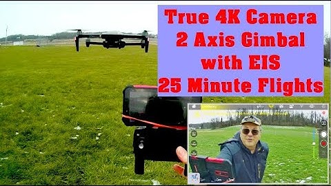 MJX MG-1 4K GPS Drone with 2 Axis Gimbal and EIS Flight Test Review