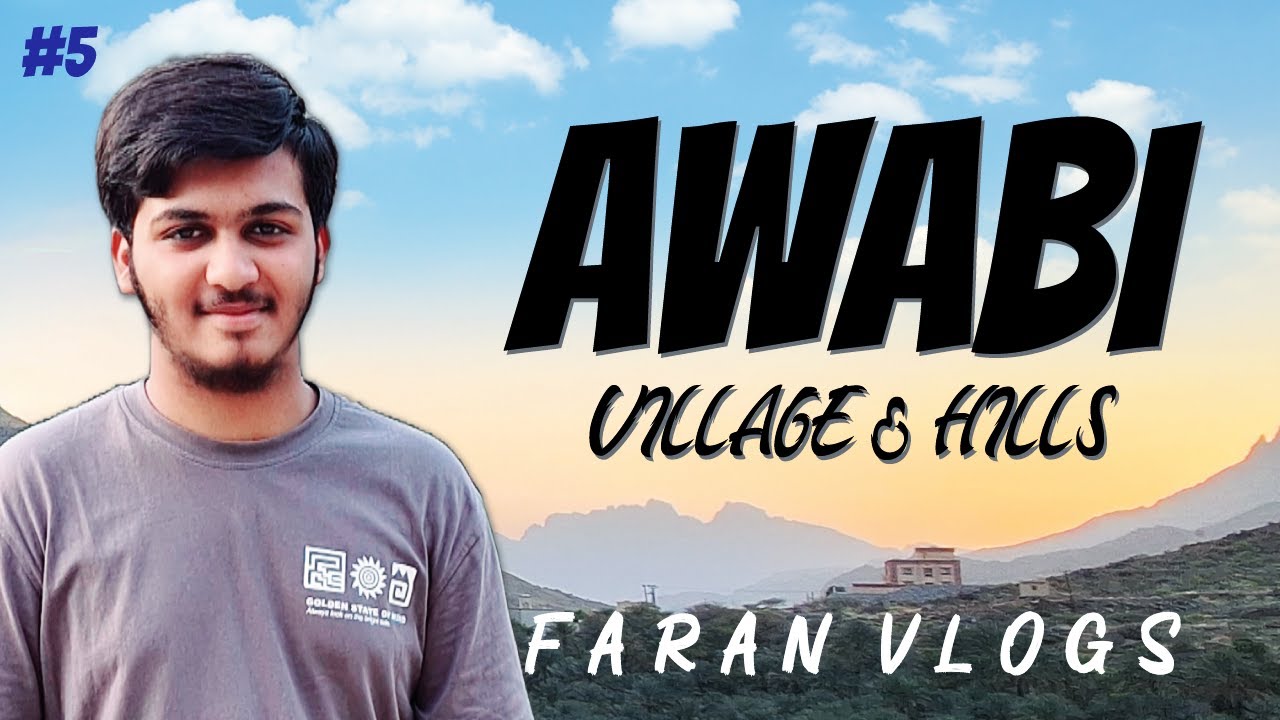 Awabi Village & Hills | New Vlog 2024 | Faran Vlogs #awabi #vlog #touristplace #oman #nature