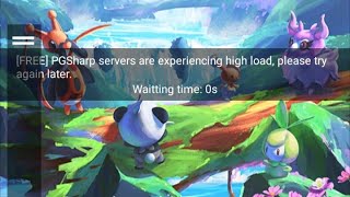 🚨🆕⚠️ PGSHARP servers are experimenting high load (Unable to login) / Problemas de inicio de sesión screenshot 3