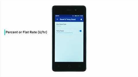 How to Set a Temp Basal Rate