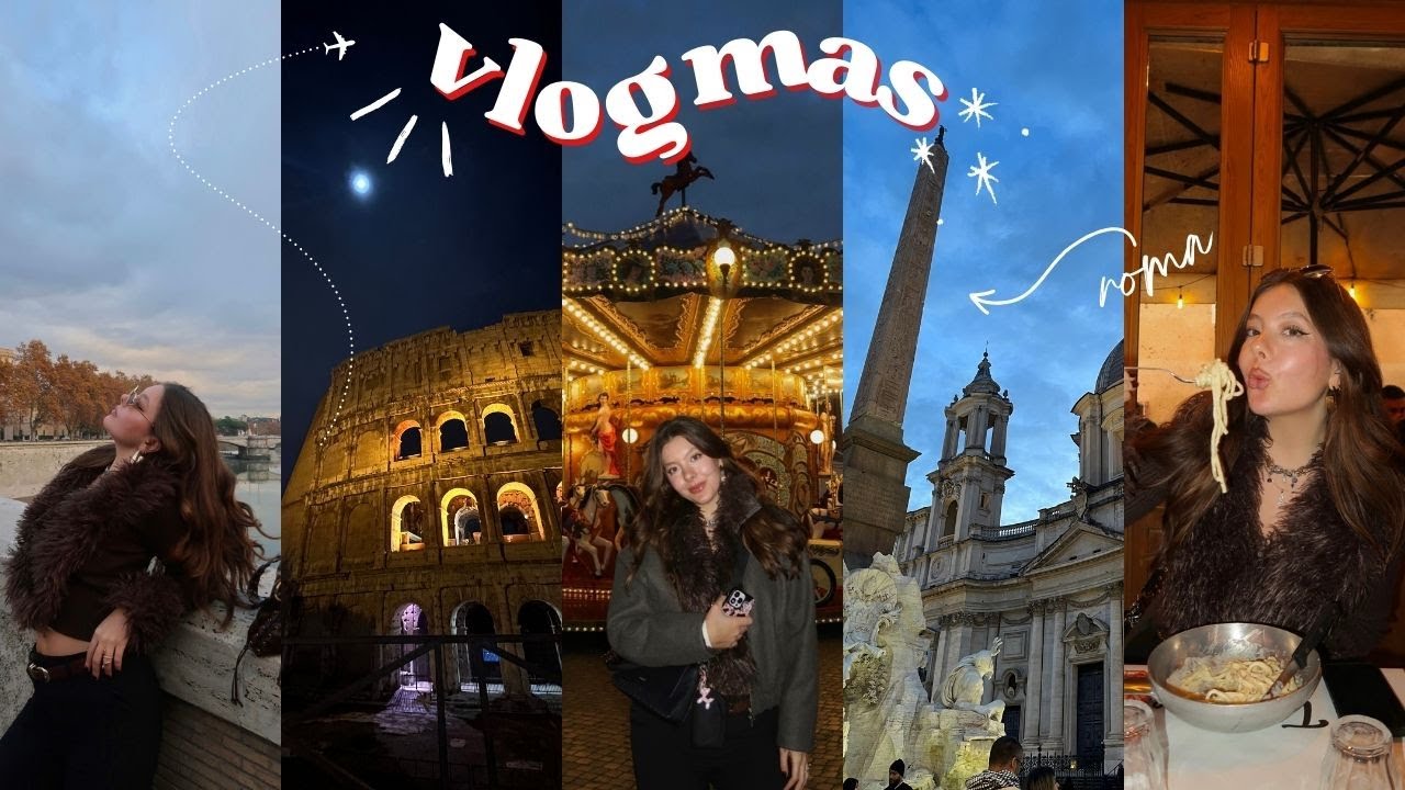 vlogmas 🎄 | 📍roma (pt.1)