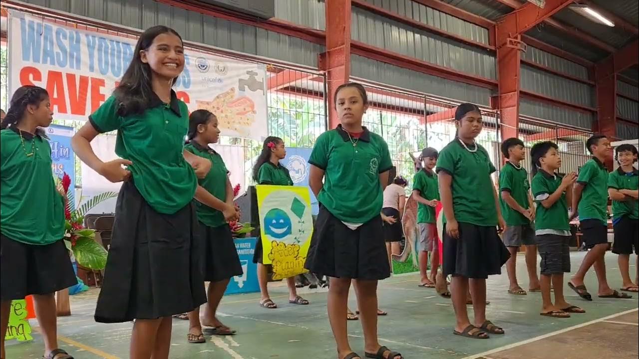 Ohmine Elementary School Global Handwashing Day 2022 Pohnpei