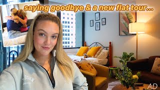 saying goodbye to my family & moving into a new flat...