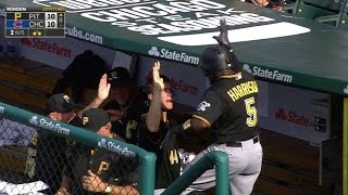PIT@CHC: Cervelli ties game at 10 with single in 9th