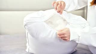 2-Piece Sleep Pillow Set, Soft Supportive Bed Pillows, Suitable for Back, screenshot 4