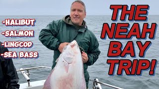 The Neah Bay trip!..#halibut #salmon #lingcod #seabass #fishing #deepseafishing #kingsalmon