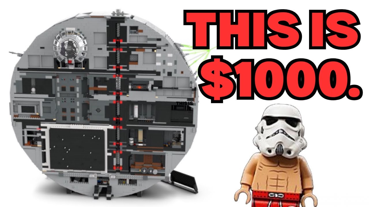 NEW LEGO Star Wars $1000 Death Star - Is it a Rip-Off? - YouTube
