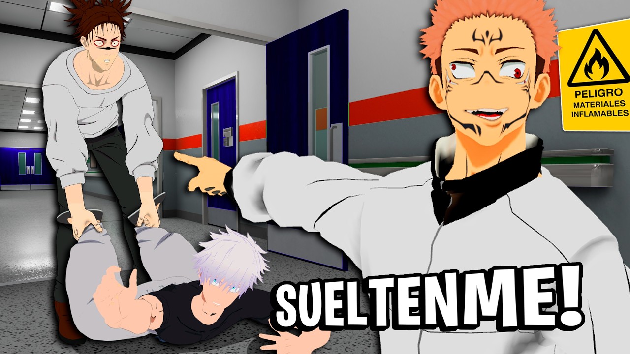 HOSPITAL de HECHICEROS con ITADORI y GOJO | JUJUTSU KAISEN VR