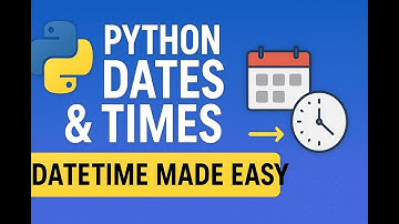 Python Dates & Times Tutorial | Learn Datetime & Time Handling for Data Analysis